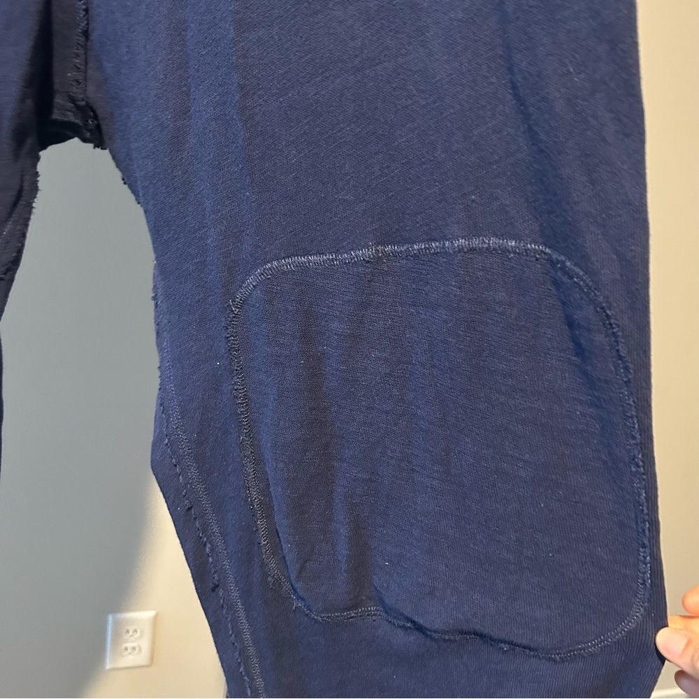 Free People Intimately Sleep or Lounge Pants Size Small in Navy Blue GUC - Picture 4 of 10